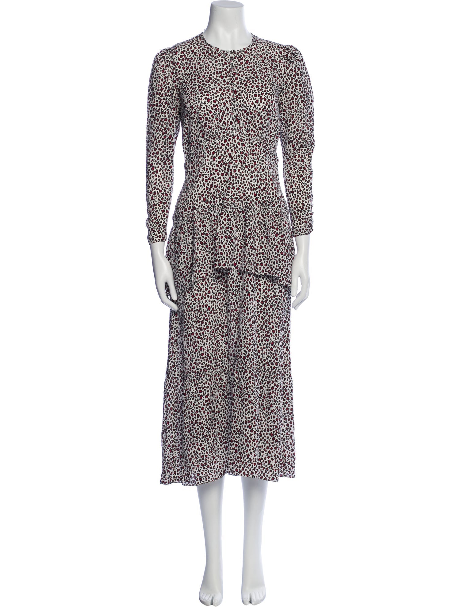 A.L.C. Silk Midi Length Dress