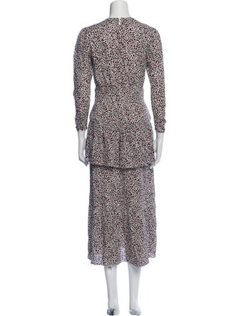 A.L.C. Silk Midi Length Dress