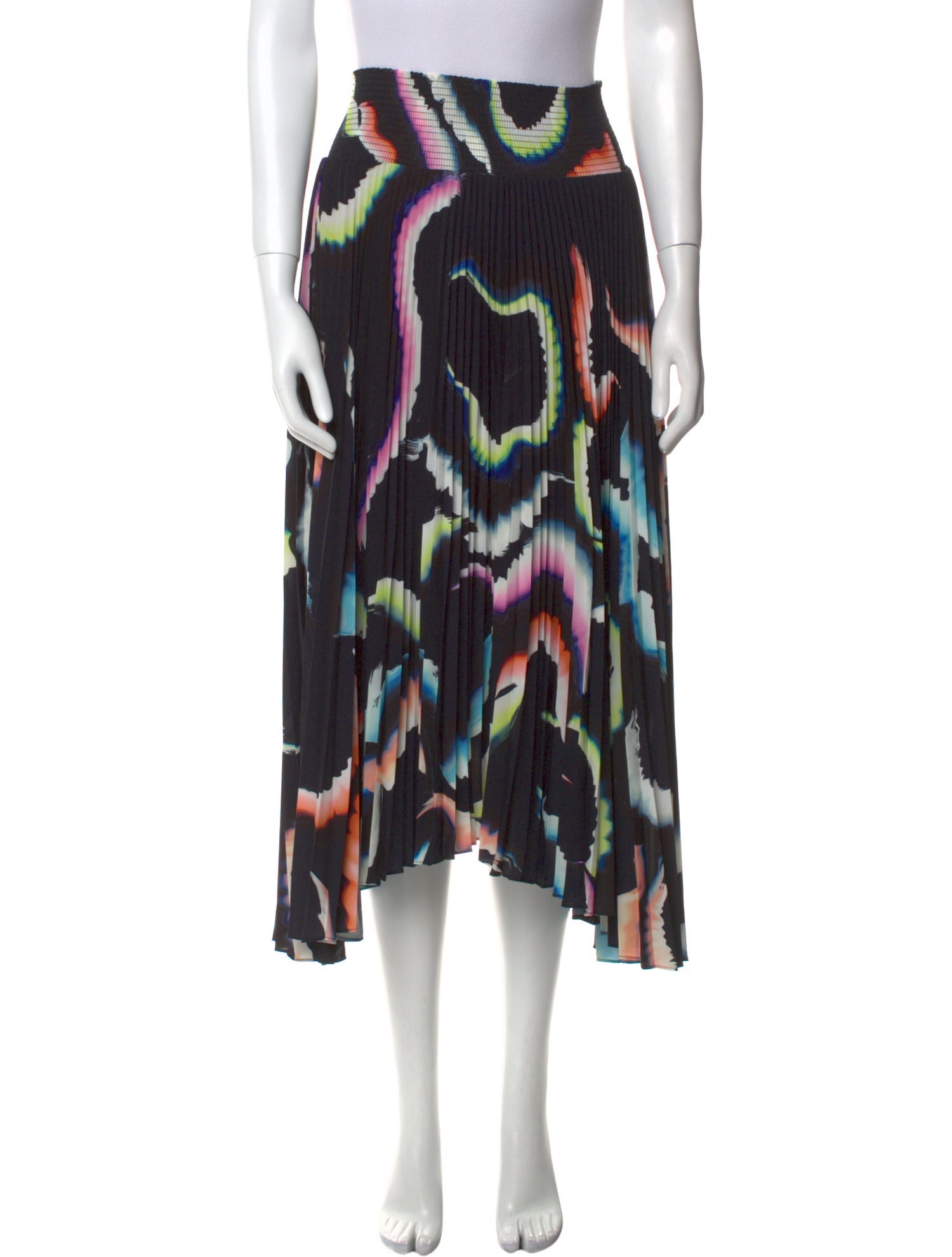 A.L.C. Printed Midi Length Skirt