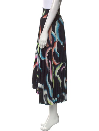 A.L.C. Printed Midi Length Skirt