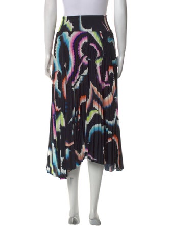 A.L.C. Printed Midi Length Skirt