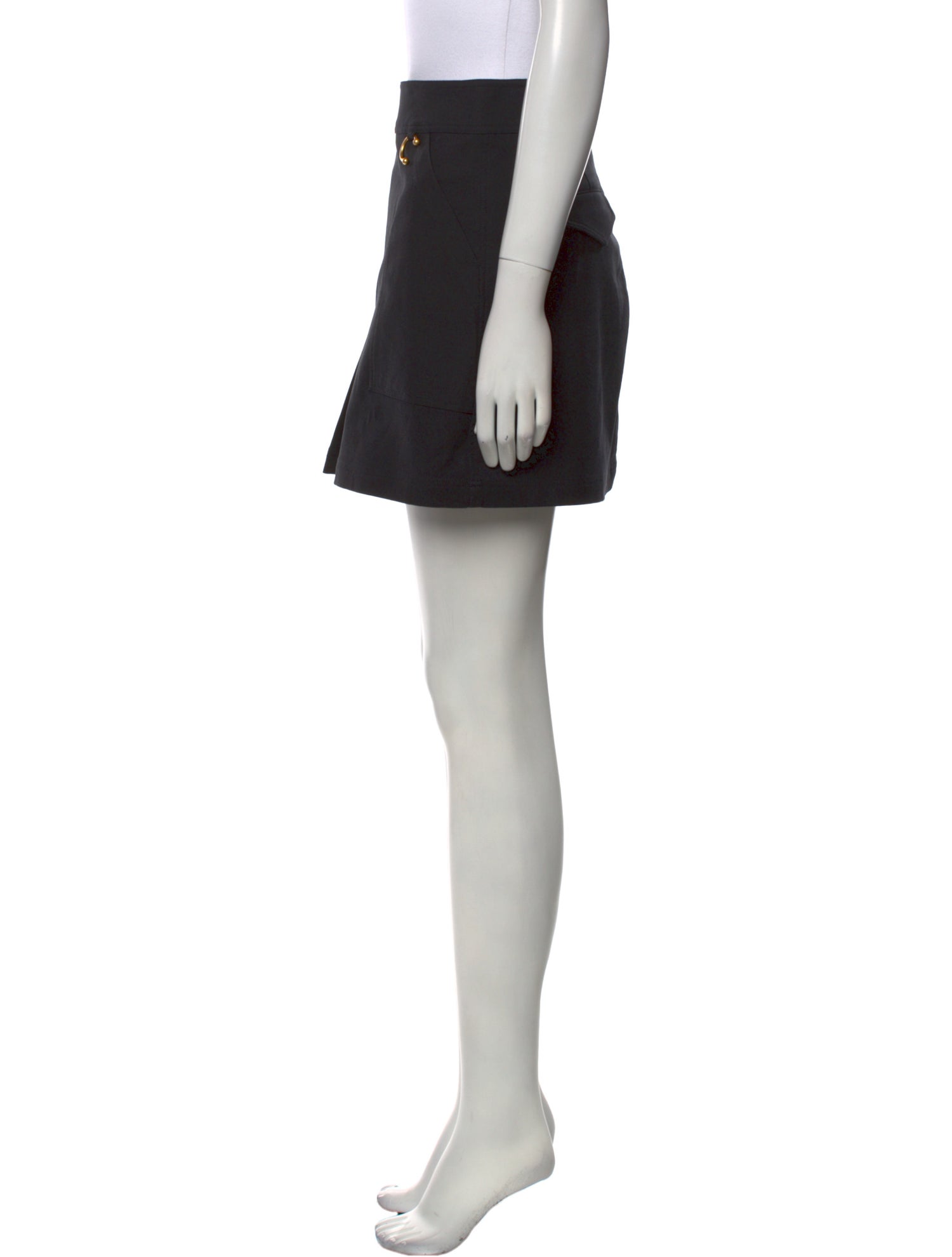 A.L.C. Pleated Accents Mini Skirt