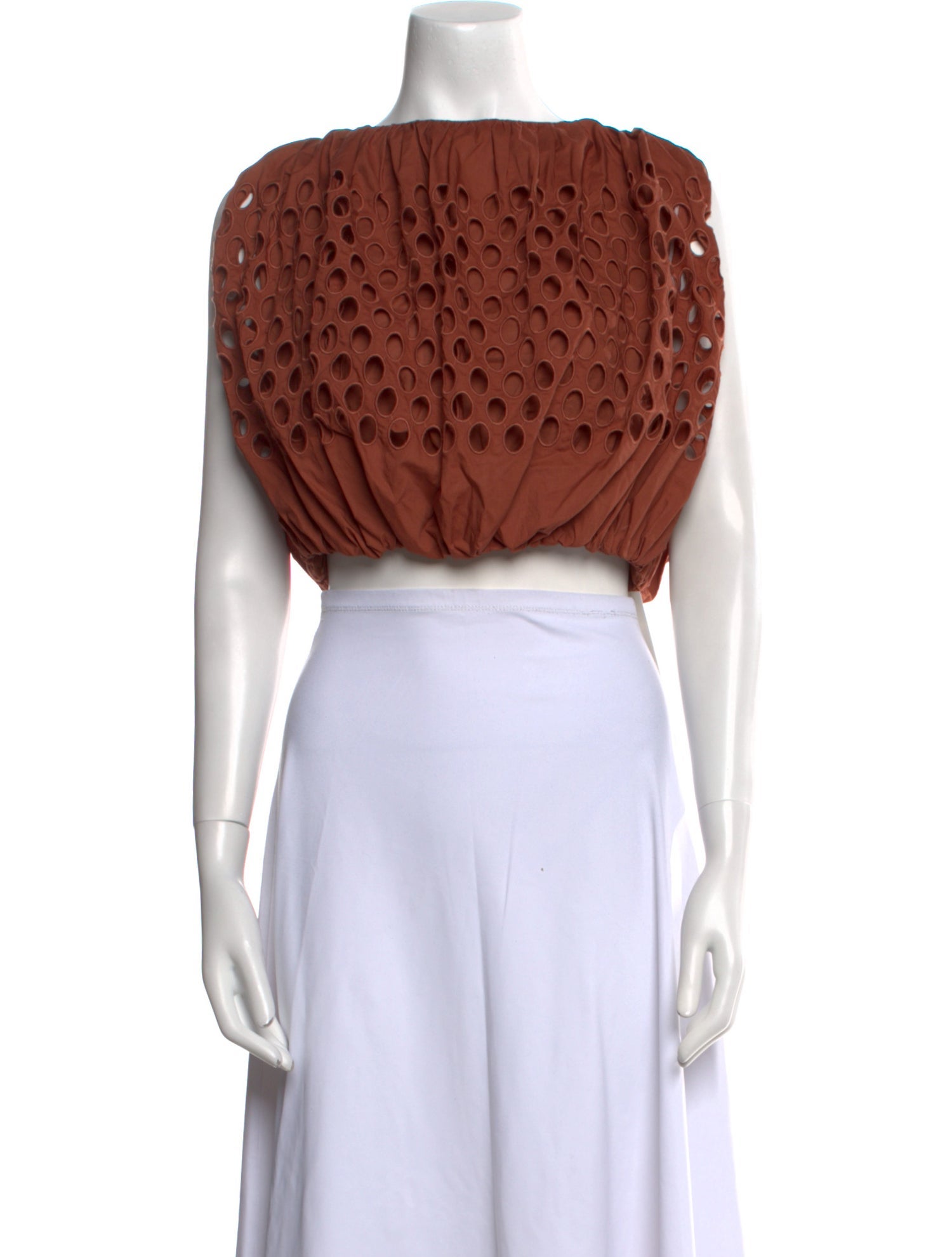 A.L.C. Strapless Crop Top