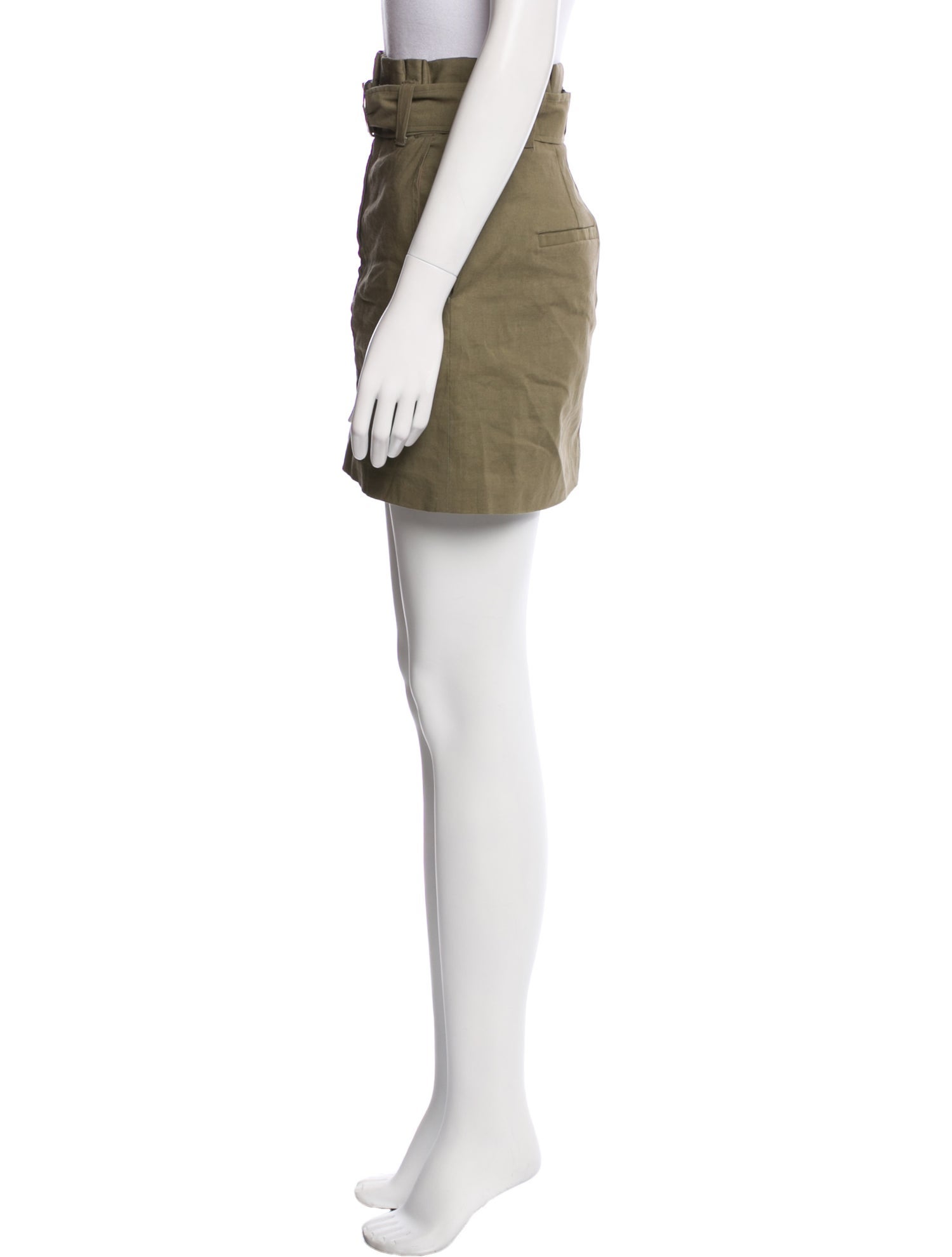 A.L.C. Linen Mini Skirt