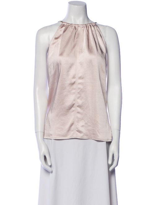 A.L.C. Bateau Neckline Sleeveless Top