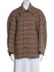 A.L.C. Wool Plaid Print Jacket