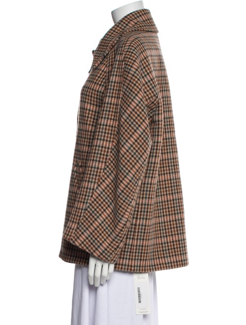 A.L.C. Wool Plaid Print Jacket