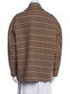 A.L.C. Wool Plaid Print Jacket
