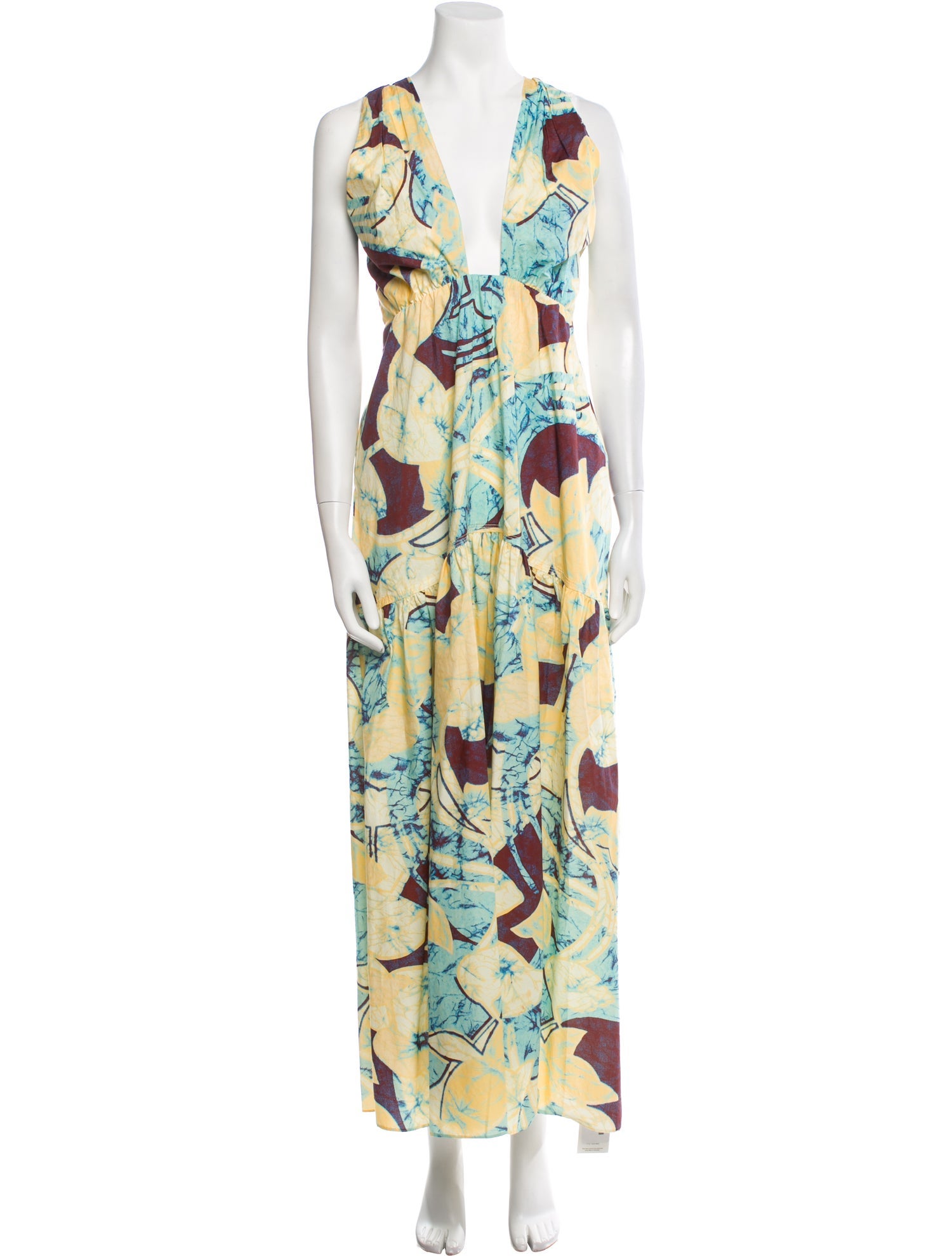 A.L.C. Floral Print Long Dress