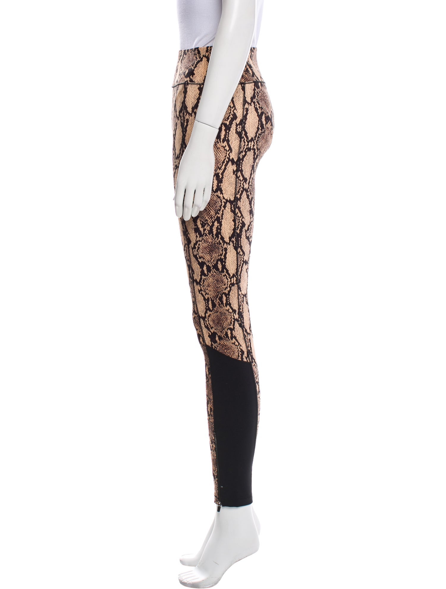 A.L.C. Nylon Animal Print Sweatpants