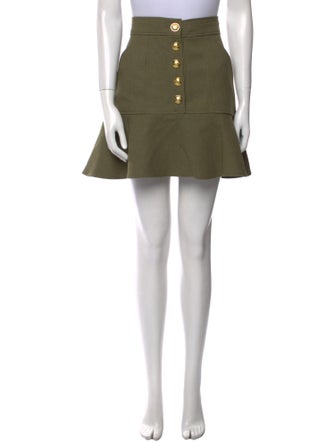 A.L.C. Ruffle Embellishment Mini Skirt