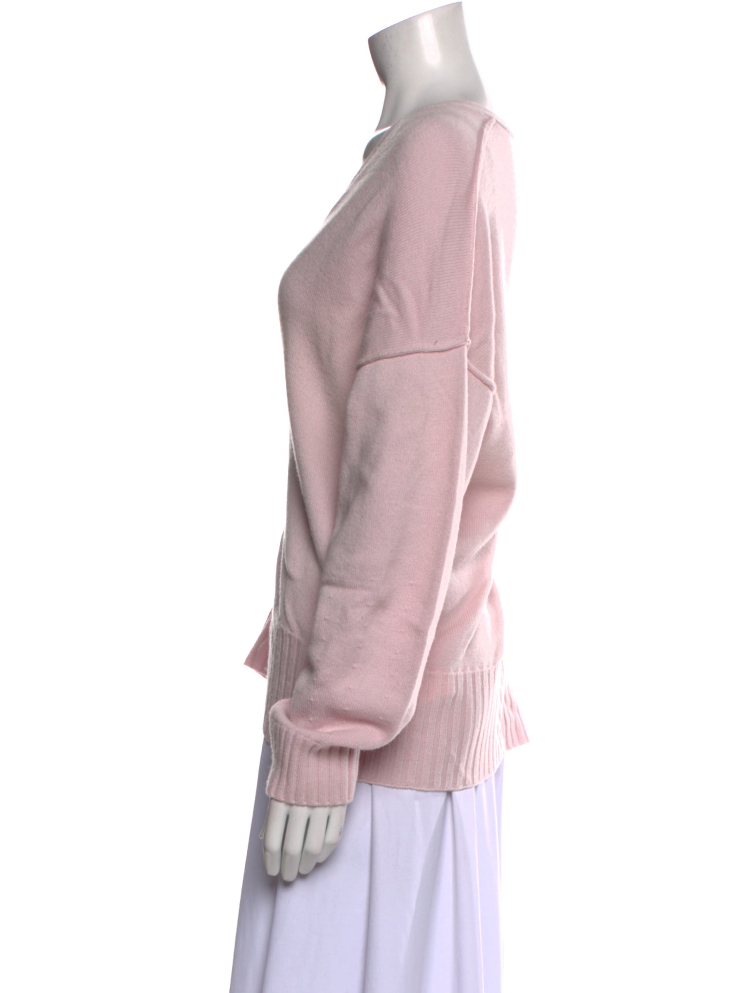 A.L.C. Merino Wool V-Neck Sweatshirt