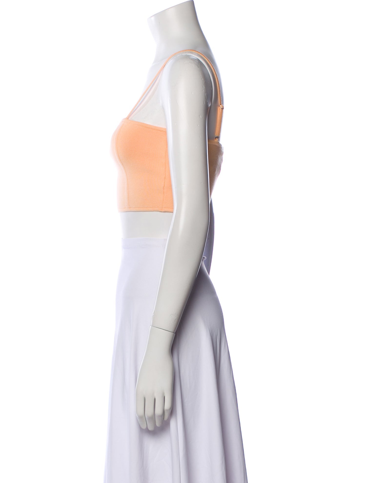 A.L.C. Square Neckline Sleeveless Crop Top