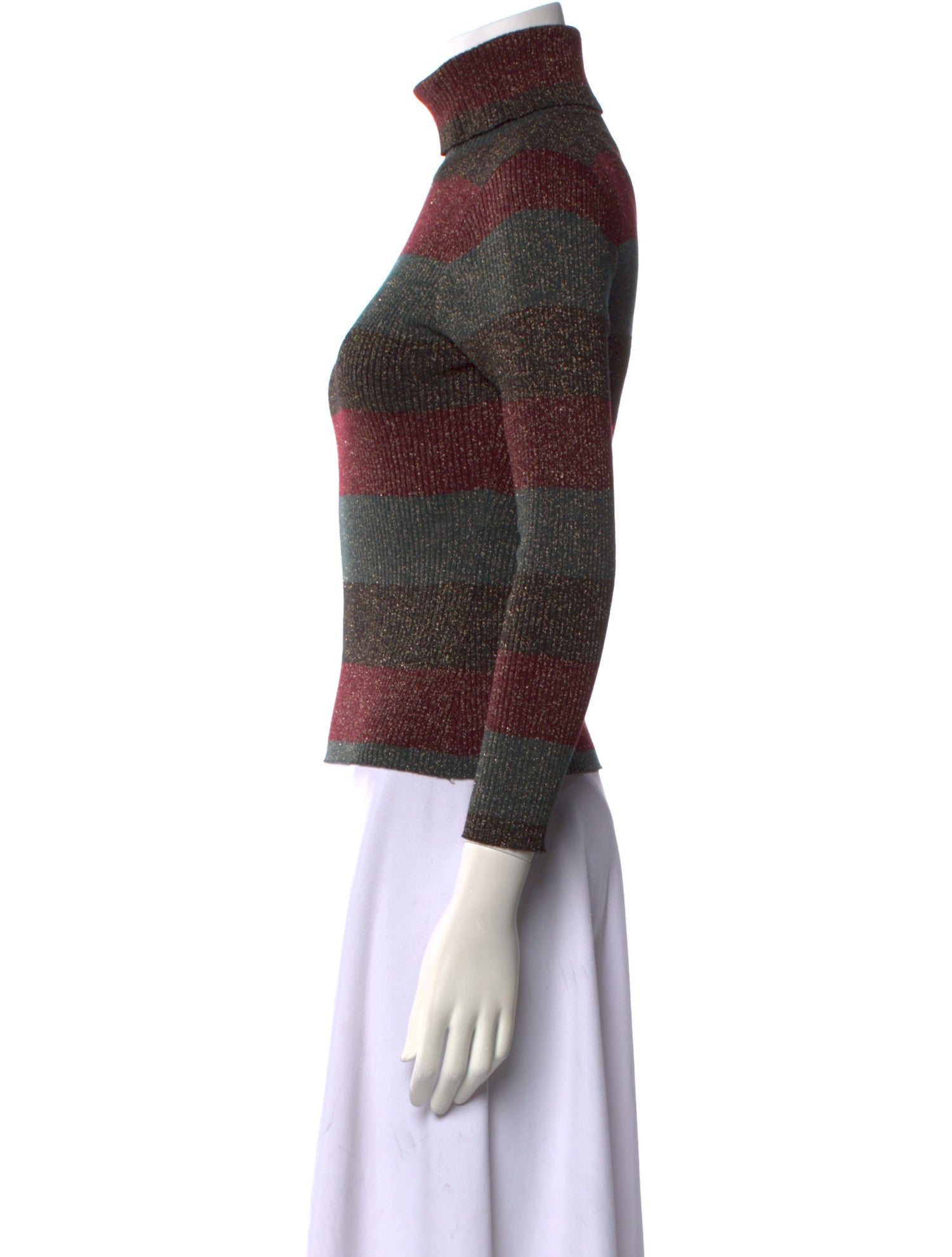 A.L.C. Merino Wool Striped Sweater