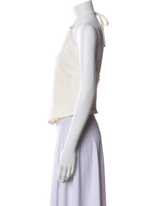 A.L.C. Halterneck Sleeveless Crop Top