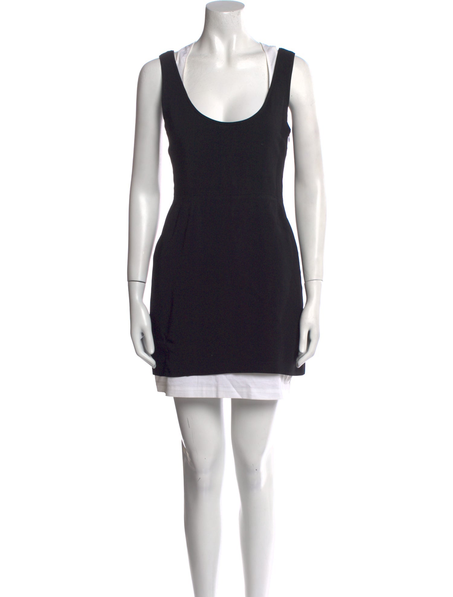 A.L.C. Scoop Neck Mini Dress