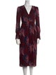 A.L.C. Silk Midi Length Dress