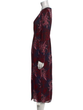 A.L.C. Silk Midi Length Dress