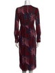A.L.C. Silk Midi Length Dress