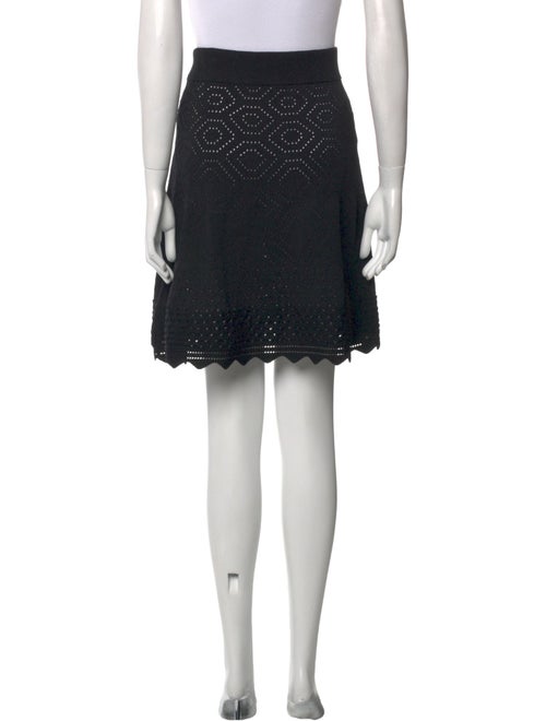 A.L.C. Crochet Trim Knee-Length Skirt