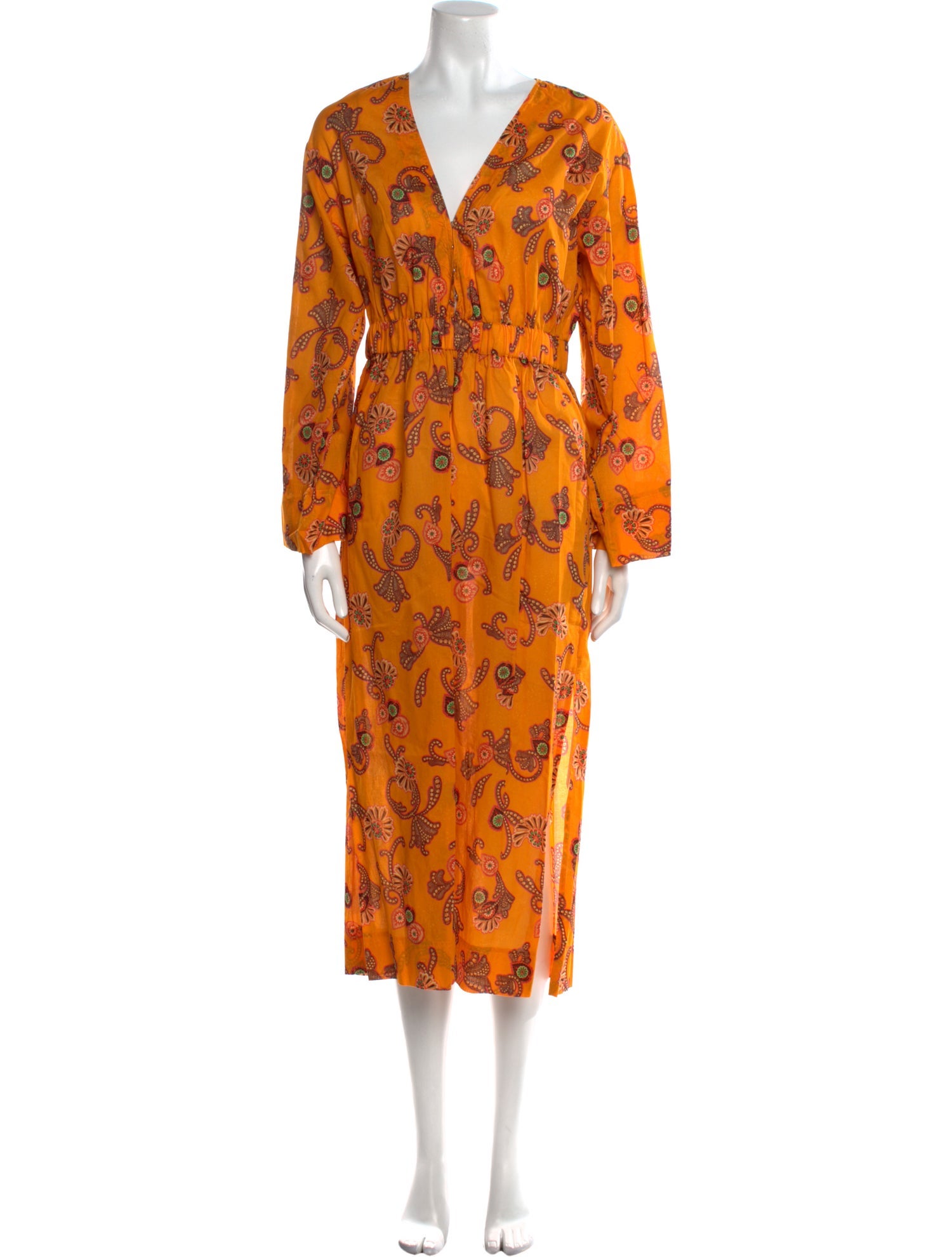 A.L.C. Floral Print Long Dress