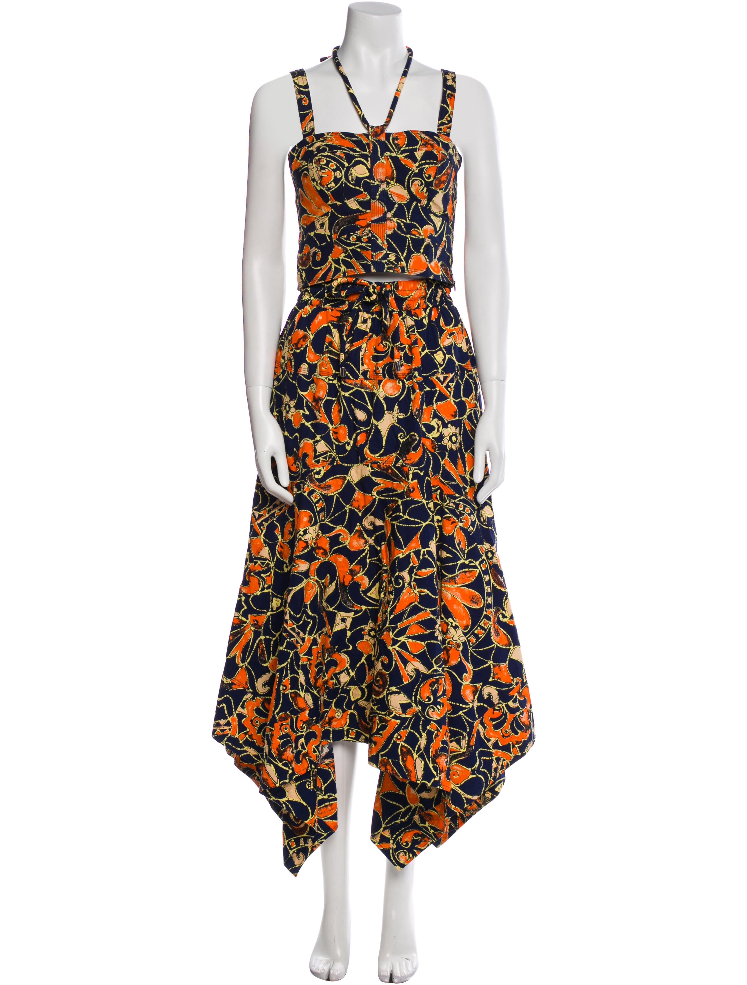 A.L.C. Printed Skirt Set