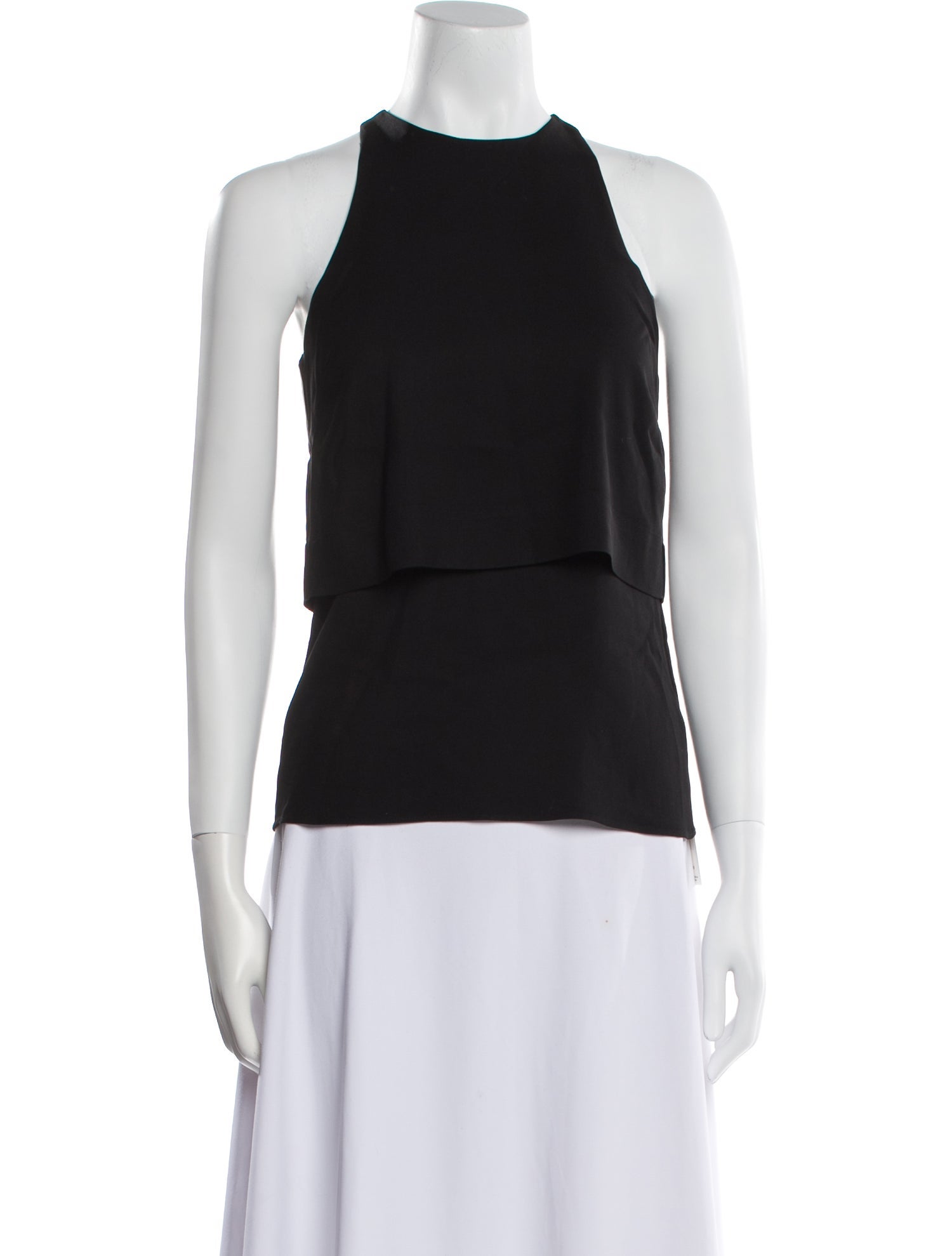 A.L.C. Crew Neck Sleeveless Top