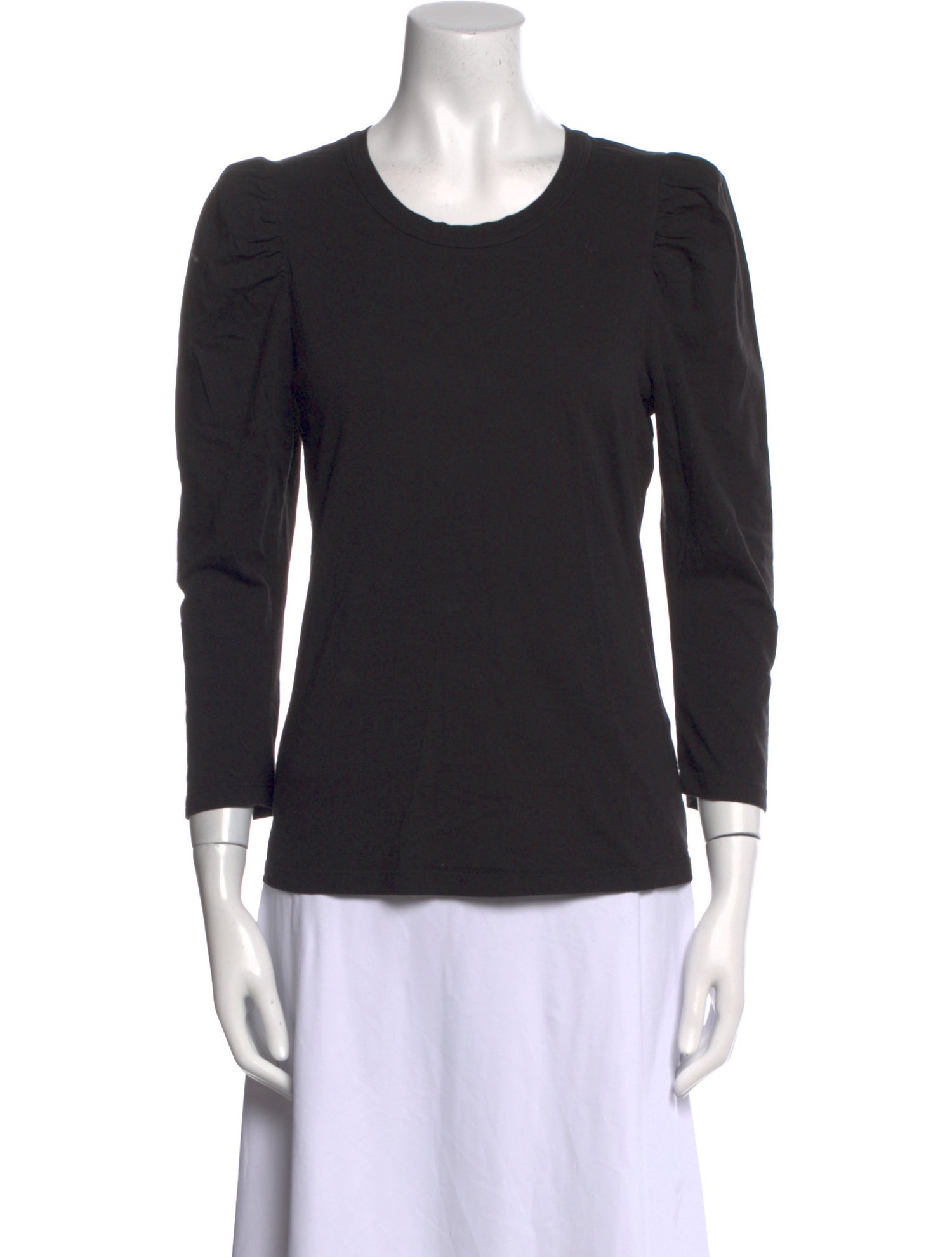 A.L.C. Crew Neck Three-Quarter Sleeve T-Shirt