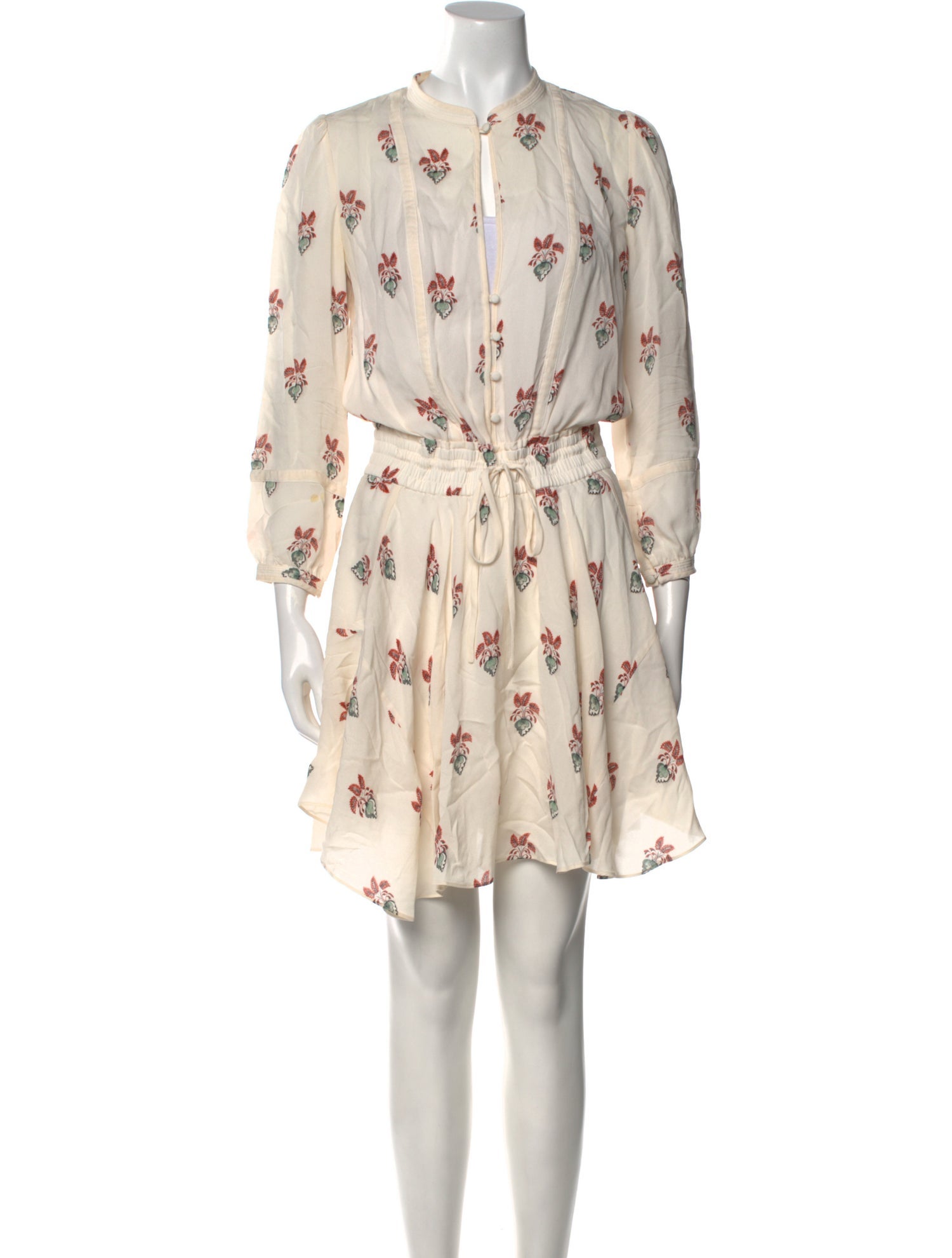 A.L.C. Silk Knee-Length Dress