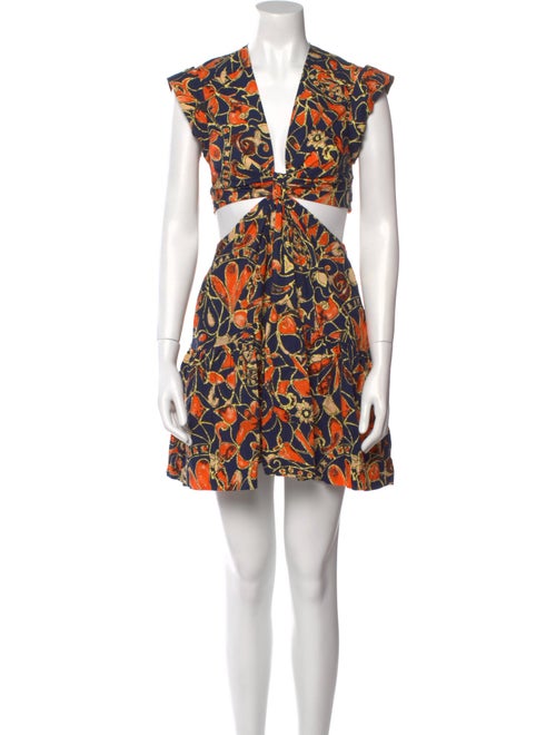 A.L.C. Printed Mini Dress