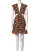 A.L.C. Printed Mini Dress