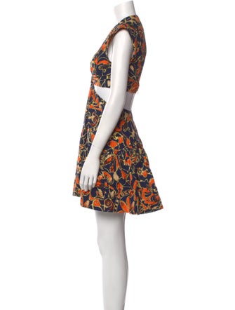 A.L.C. Printed Mini Dress