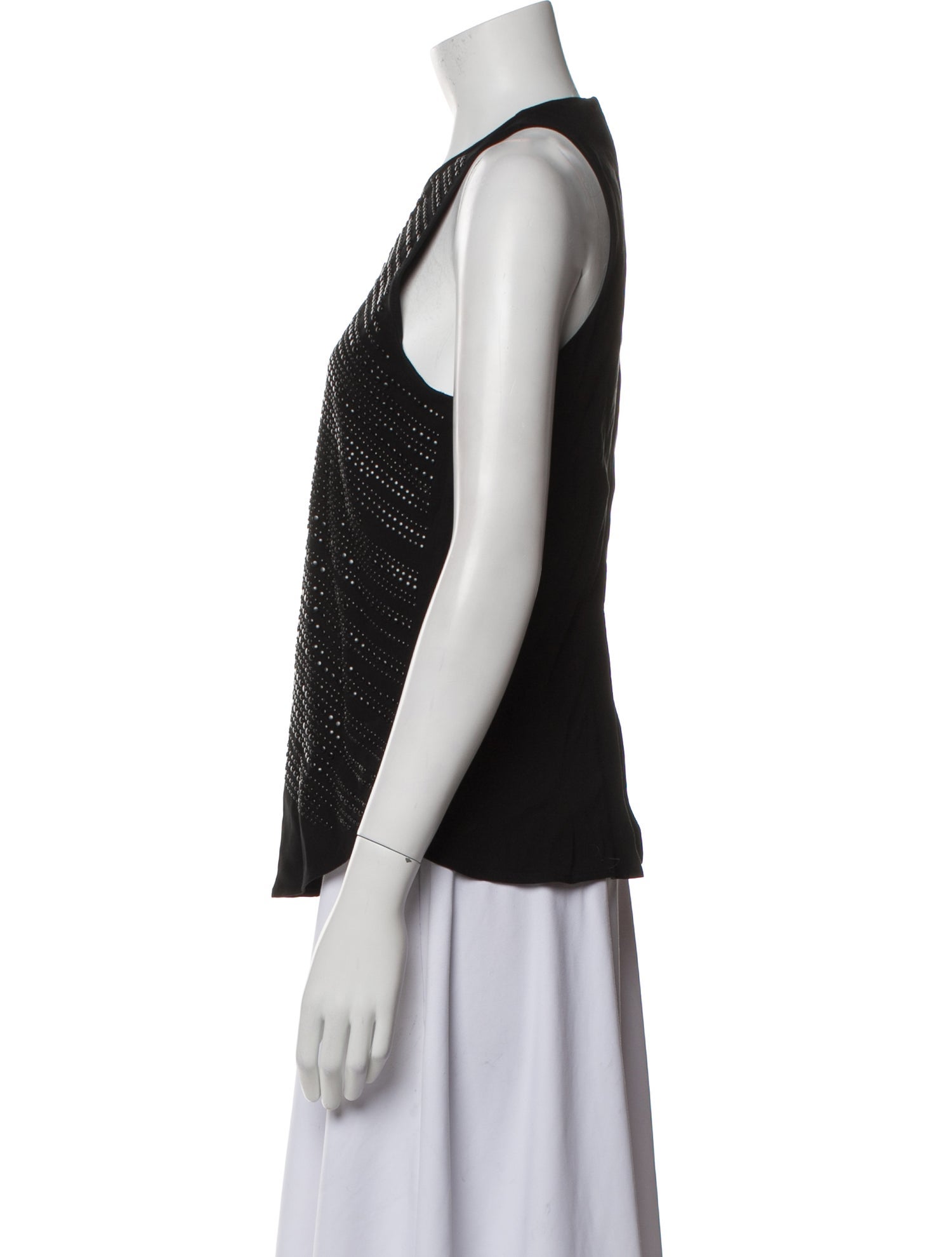 A.L.C. Silk Halterneck Top