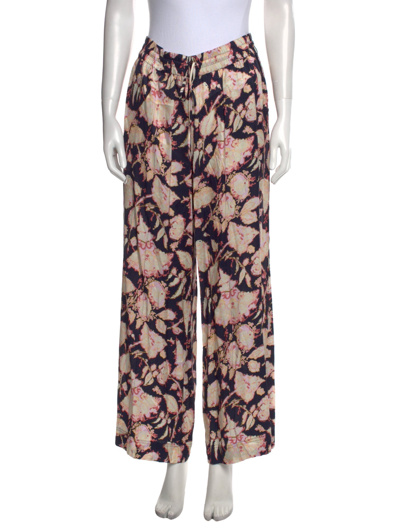 A.L.C. Printed Wide Leg Pants