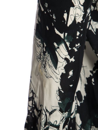 A.L.C. Silk Floral Print Blouse