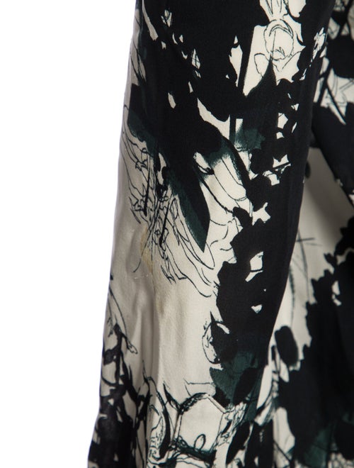 A.L.C. Silk Floral Print Blouse