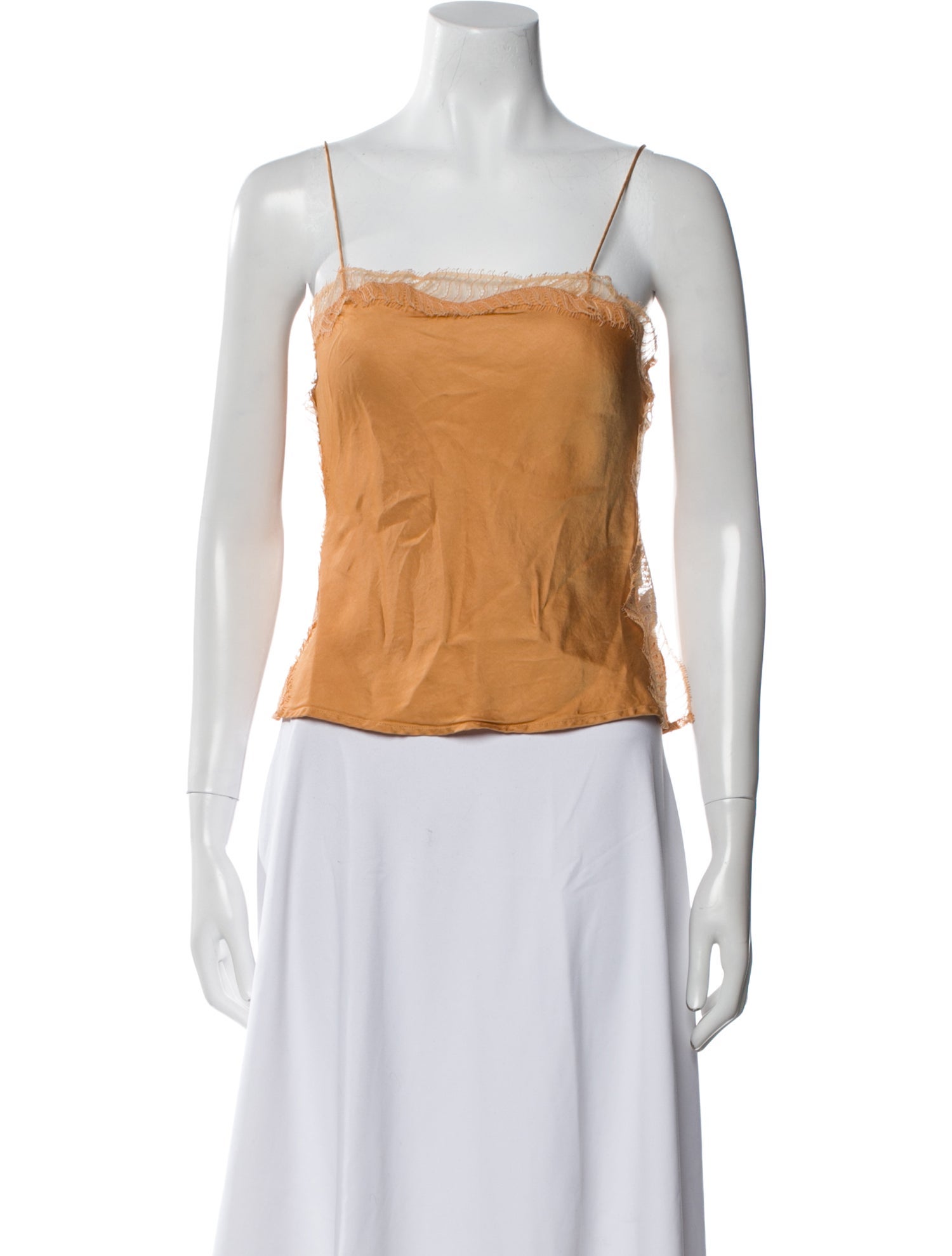 A.L.C. Square Neckline Sleeveless Crop Top