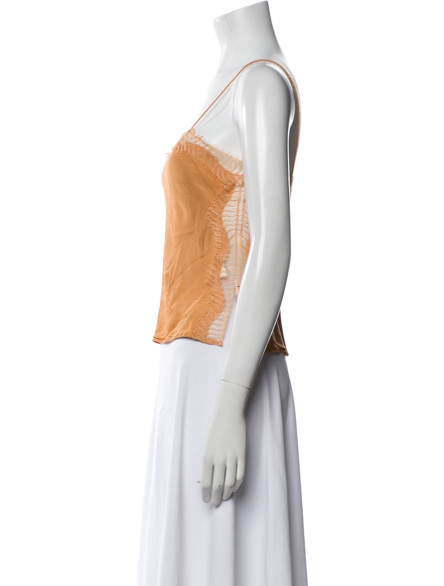A.L.C. Square Neckline Sleeveless Crop Top