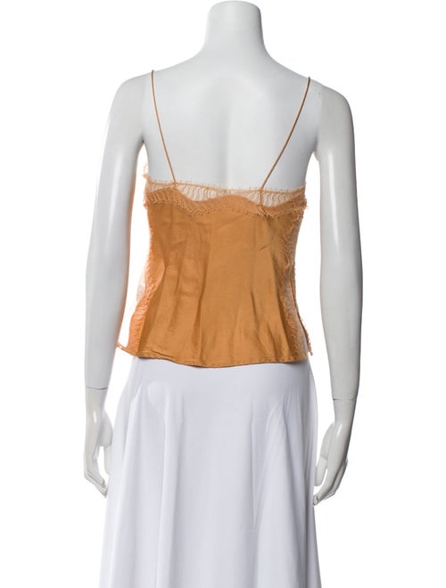 A.L.C. Square Neckline Sleeveless Crop Top