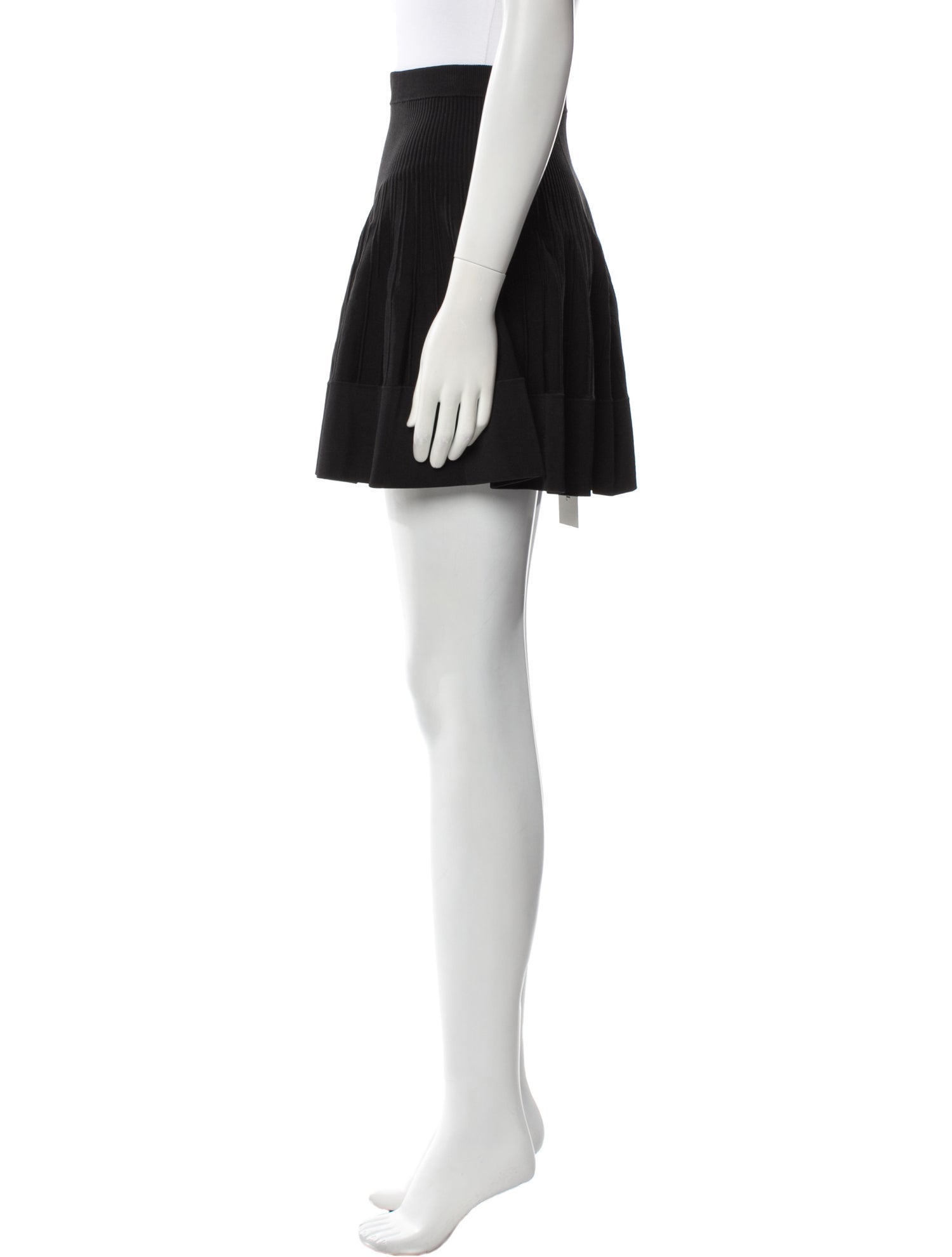 A.L.C. Ruffle Embellishment Mini Skirt