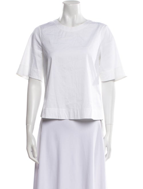 A.L.C. V-Neck Three-Quarter Sleeve Blouse