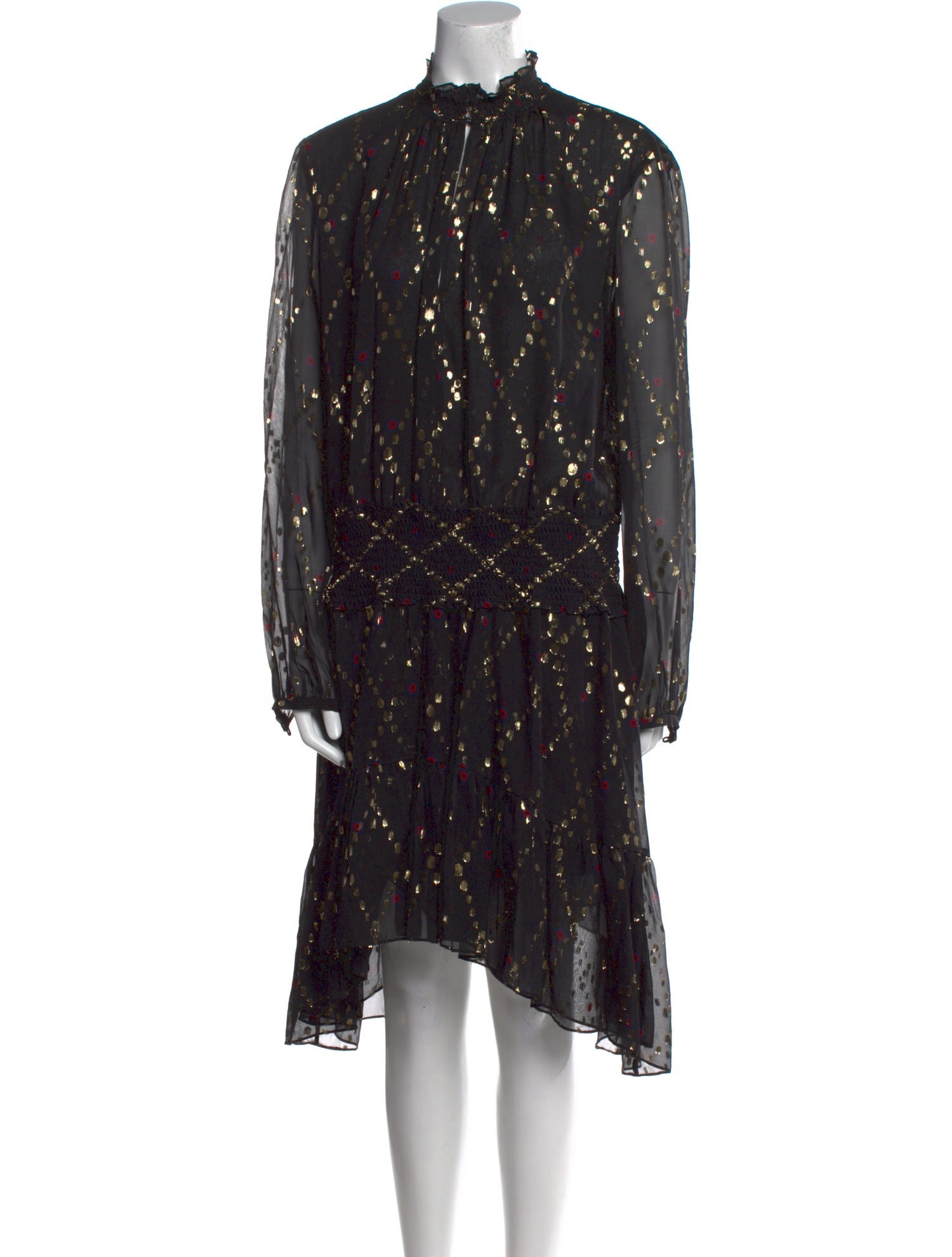 A.L.C. Silk Midi Length Dress