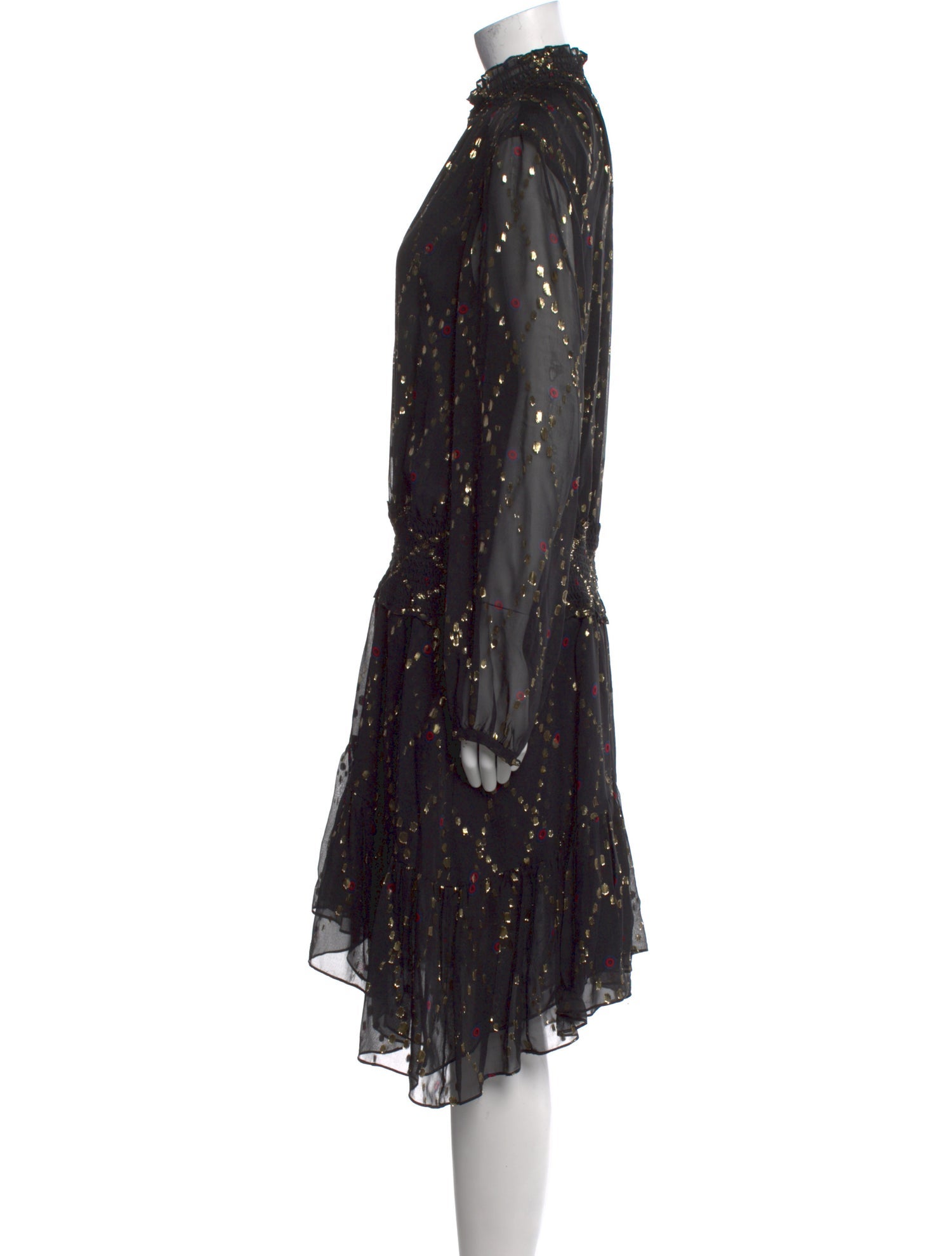 A.L.C. Silk Midi Length Dress