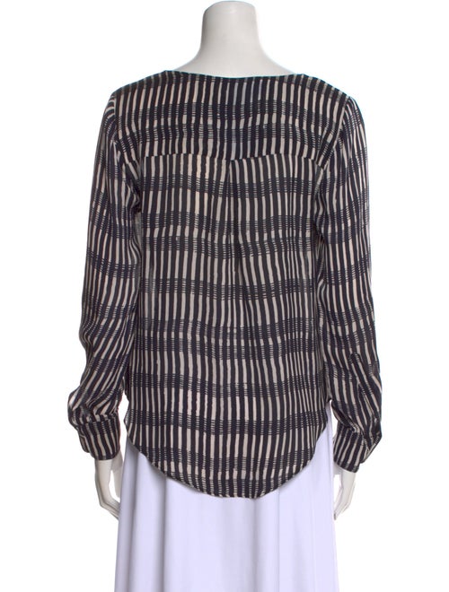 A.L.C. Silk Printed Blouse