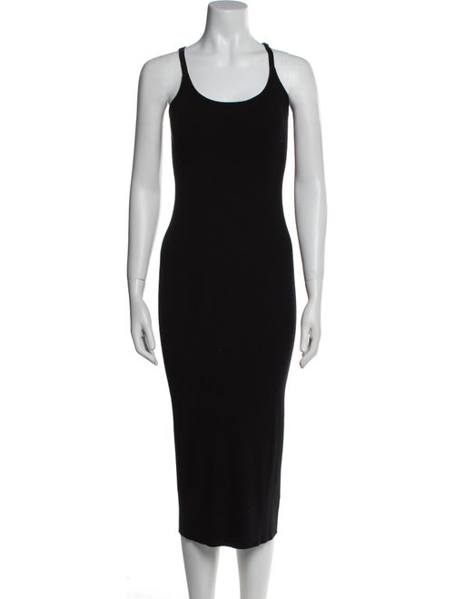 A.L.C. Scoop Neck Midi Length Dress