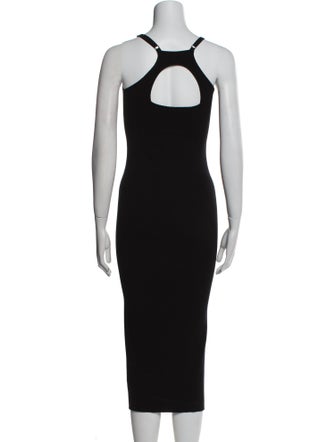 A.L.C. Scoop Neck Midi Length Dress