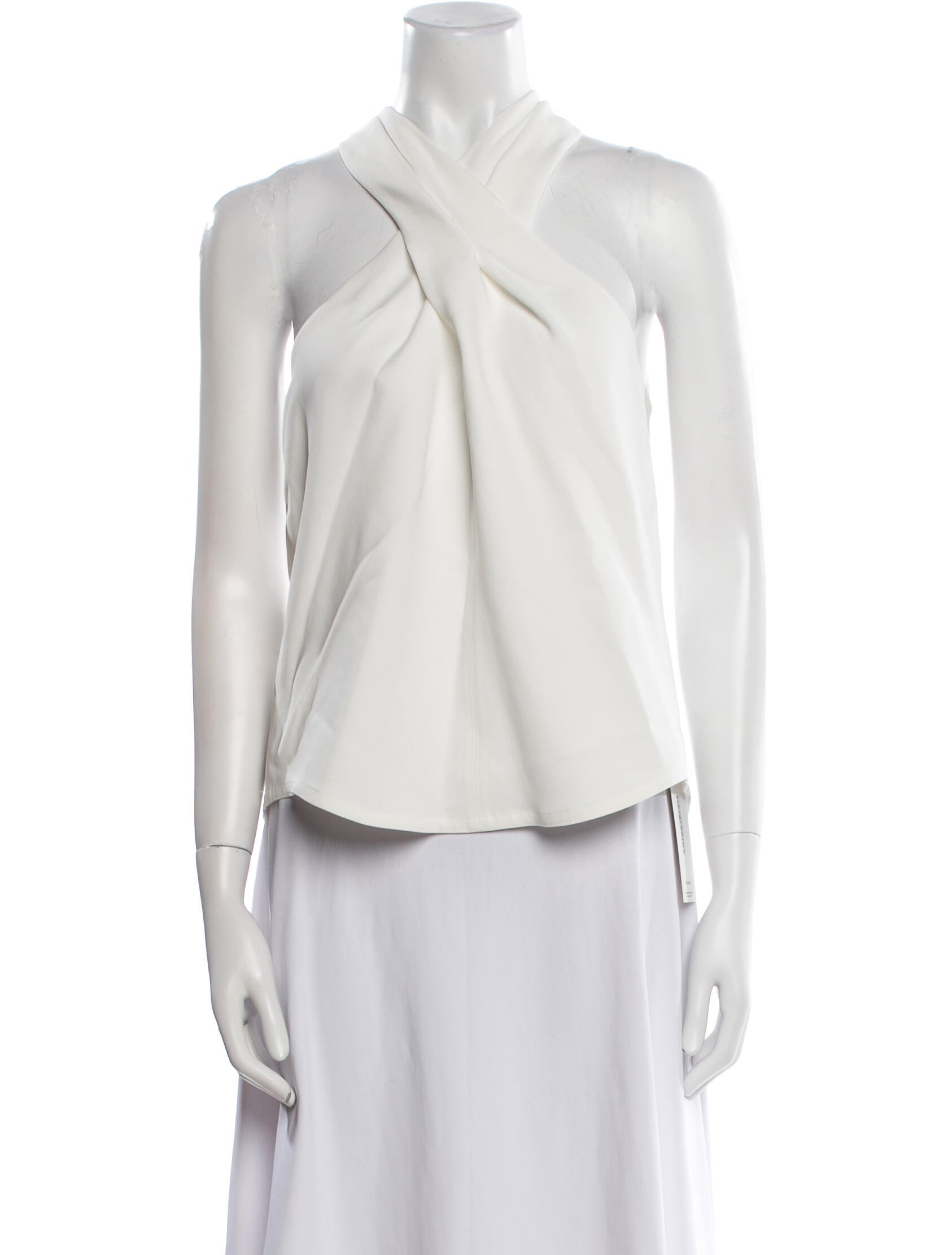 A.L.C. V-Neck Sleeveless Blouse