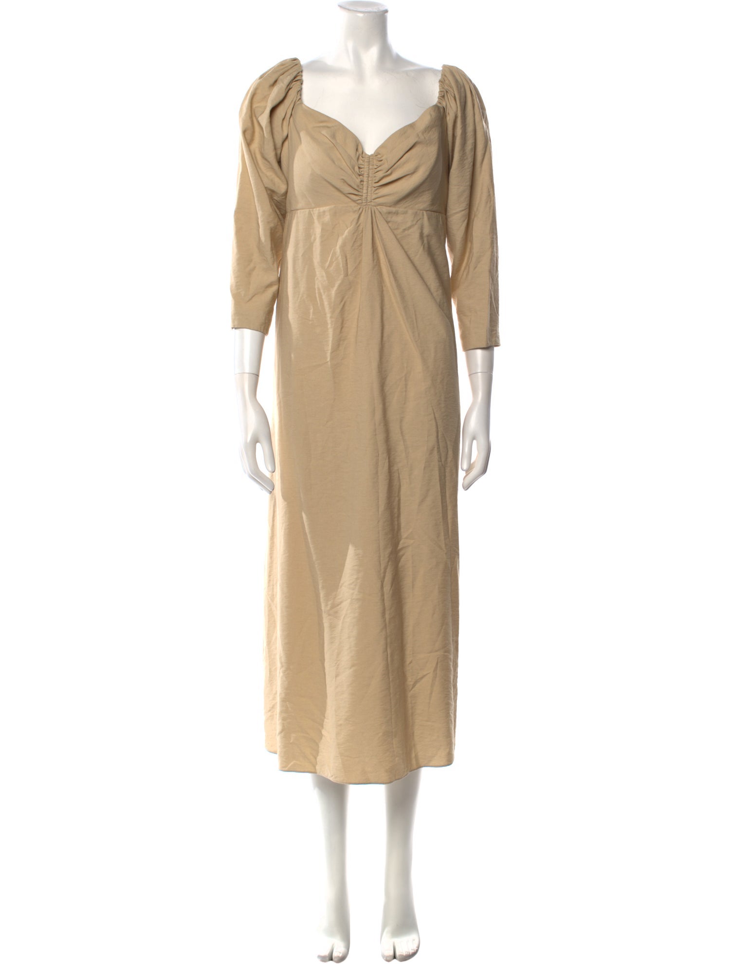 A.L.C. Cowl Neck Midi Length Dress