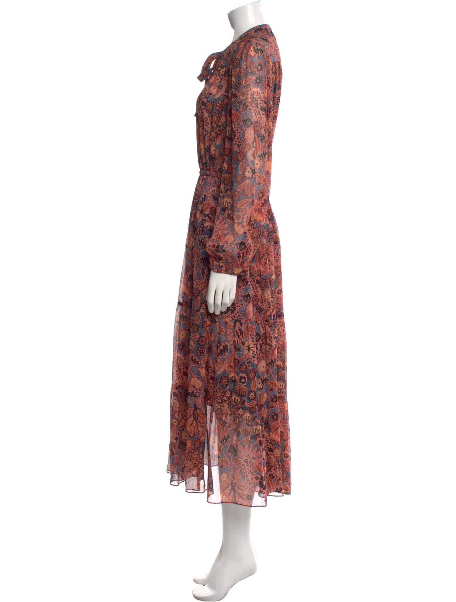 A.L.C. Silk Long Dress