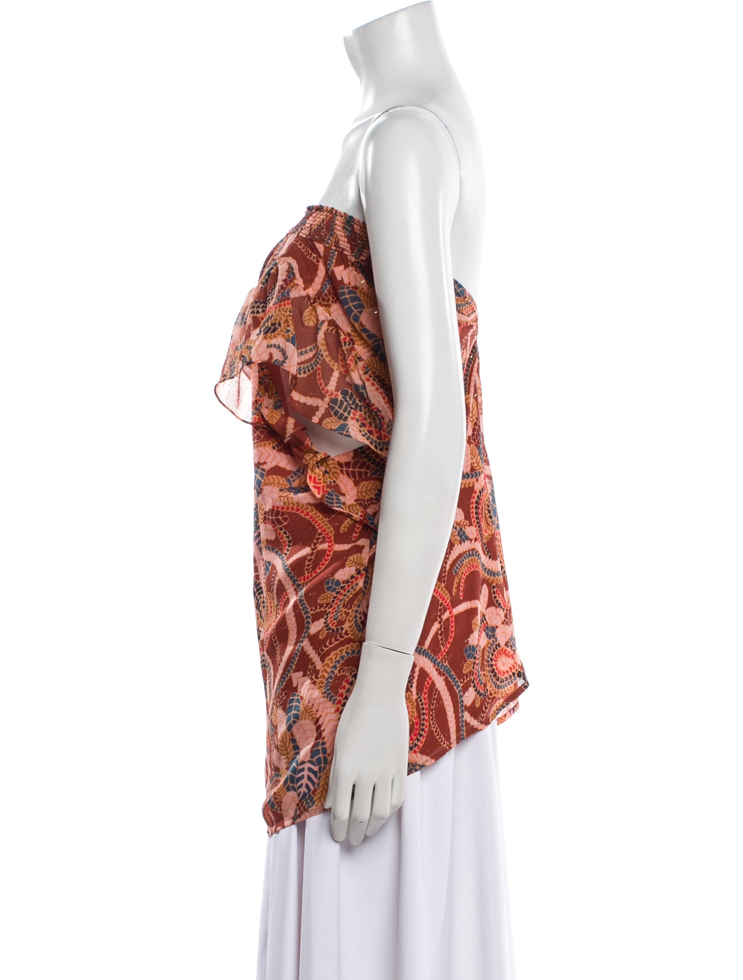 A.L.C. Silk Printed Tunic